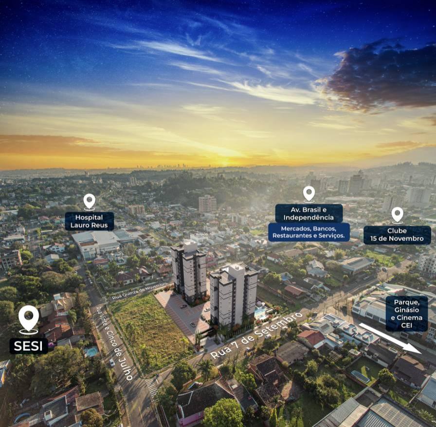 Apartamento à venda com 2 quartos - D,Campo Bom