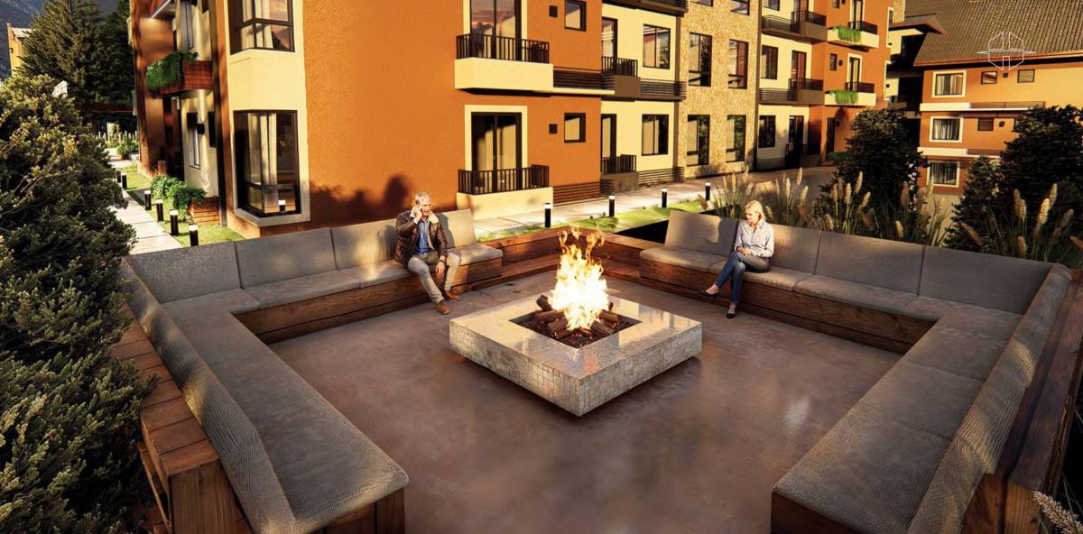 Apartamento à venda com 2 quartos - Centro,Gramado