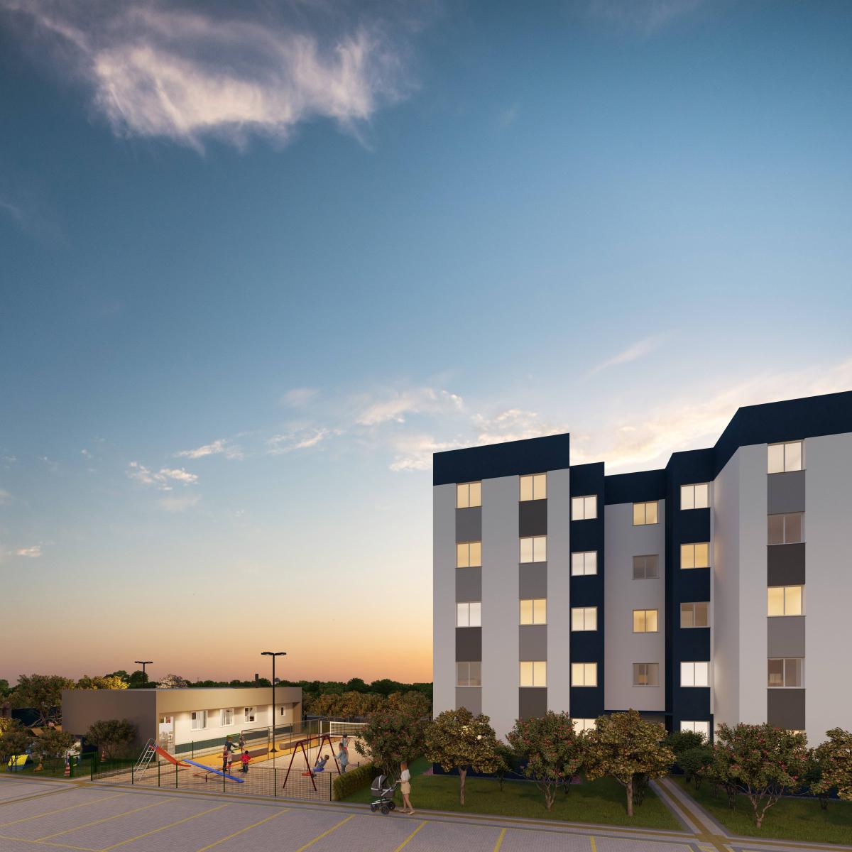 Apartamento à venda com 2 quartos - Canudos,Novo Hamburgo