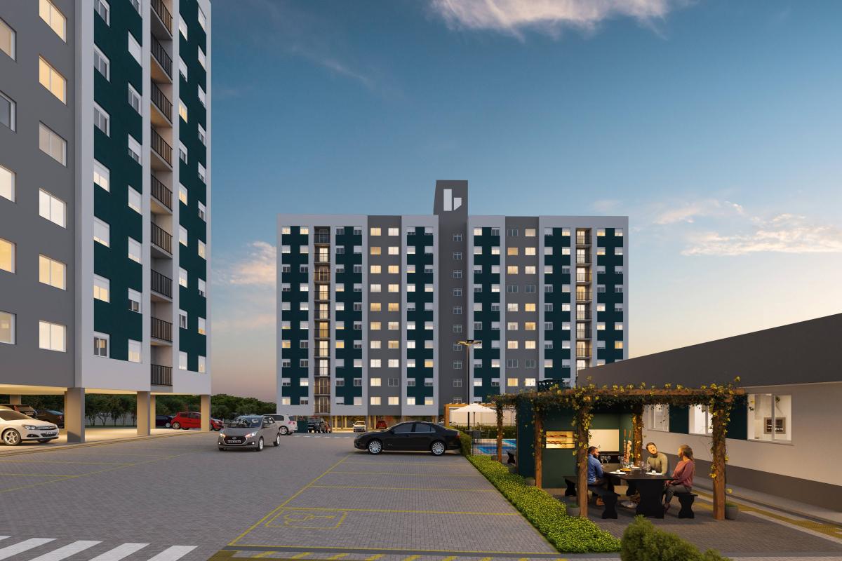  - Apartamento com 2 quartos, 49,69m², à venda em Novo Hamburgo, Rondônia