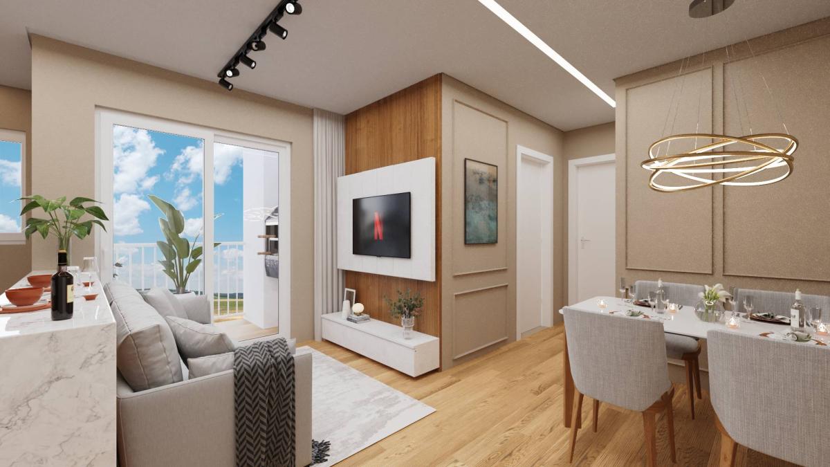  - Apartamento com 2 quartos, 50,50m², à venda em São Leopoldo, Feitoria