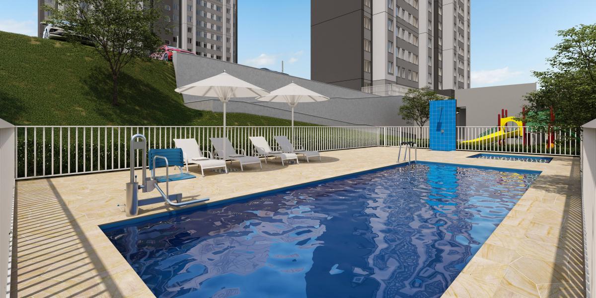  - Apartamento com 2 quartos, 44,36m², à venda em São Leopoldo, Santo André