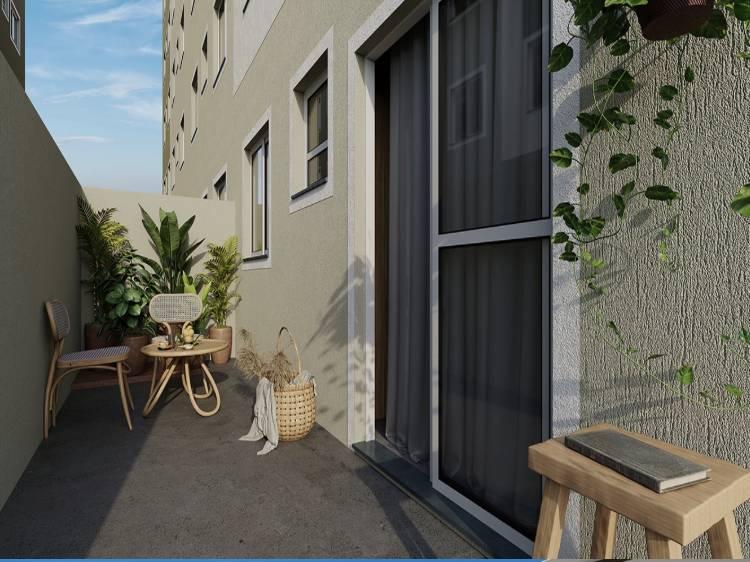  - Apartamento com 2 quartos, 42,15m², à venda em Novo Hamburgo, Rondônia